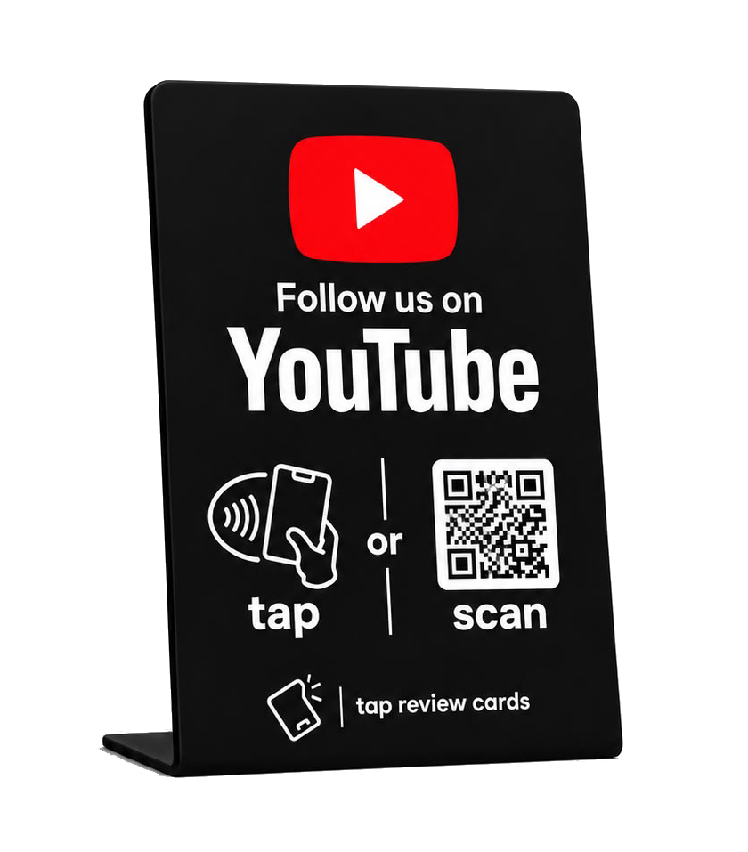 NFC YouTube Subscribe Stand