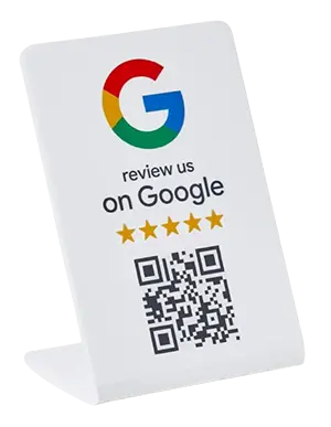Google Review Stand