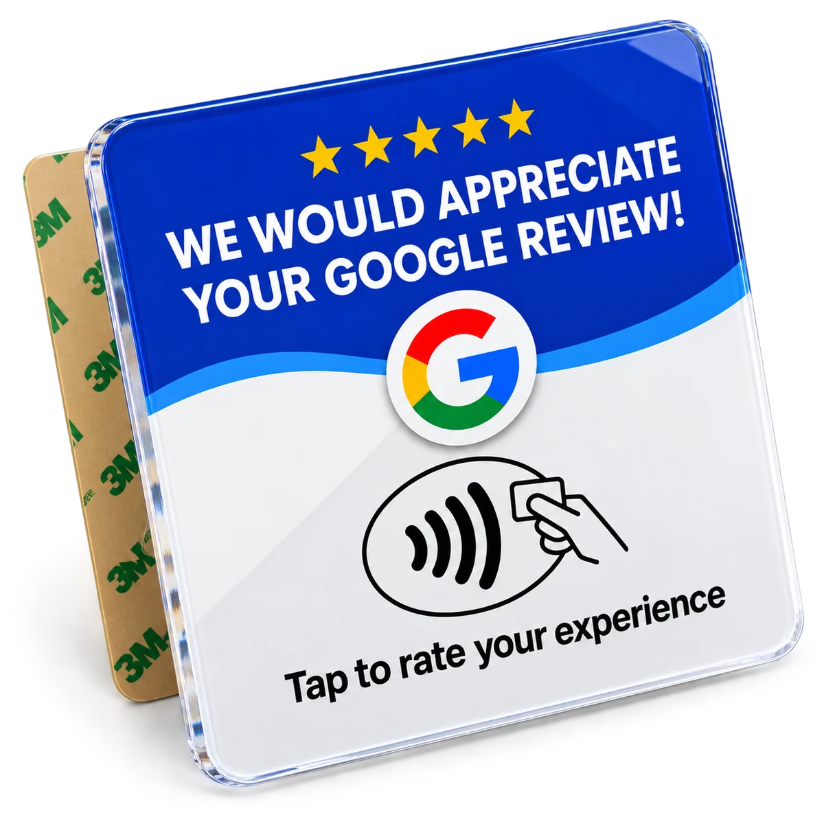 Acrylic Google Review Plate