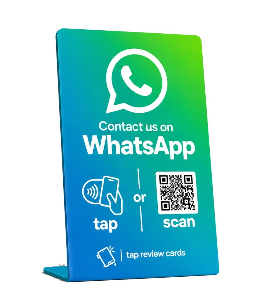 NFC WhatsApp Chat Stand