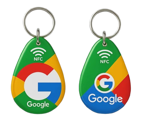 Teardrop NFC Keyring